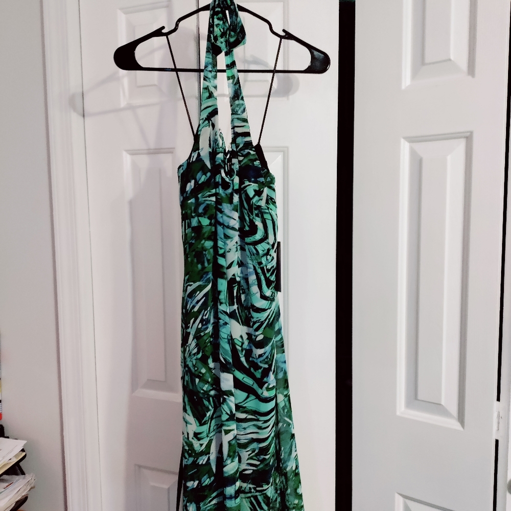 Jennifer Lopez long summer dress